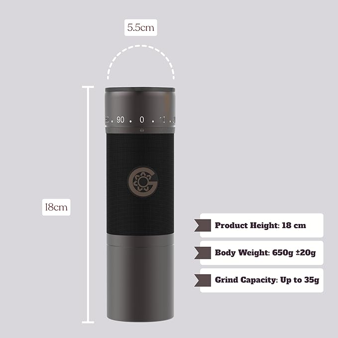 KINGrinder K7 - Premium Manual Coffee Grinder