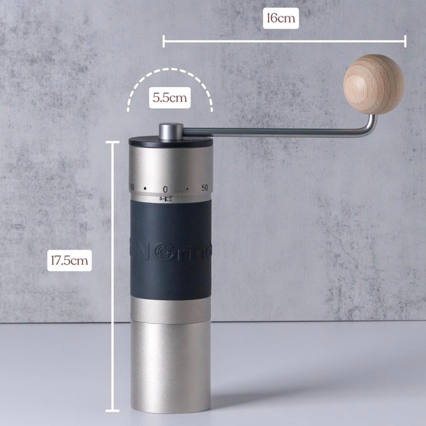 KINGrinder K6 Manual Coffee Grinder