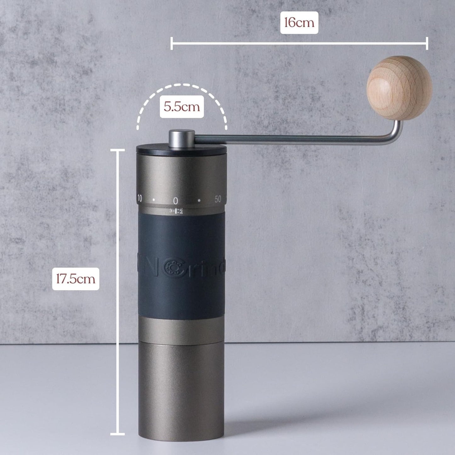 KINGrinder K6 Manual Coffee Grinder