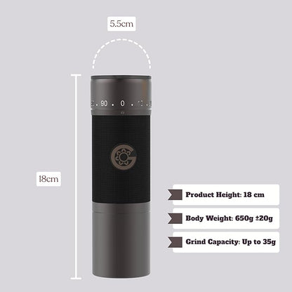 KINGrinder K7 - Premium Manual Coffee Grinder